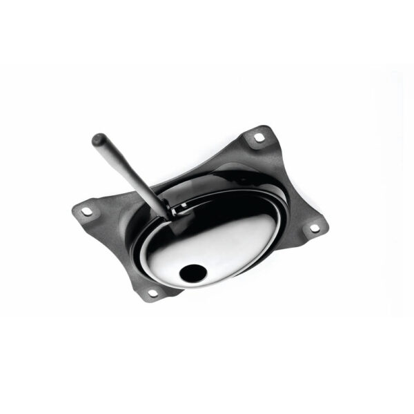 TLM011/Cr Free tilt mechanism, polished aluminium, with plate Italexpo